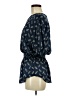 Xhilaration 100% Polyester Blue Short Sleeve Blouse Size M - photo 5