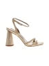 Sam Edelman 100% Leather Gold Sandals Size 8 1/2 - photo 1