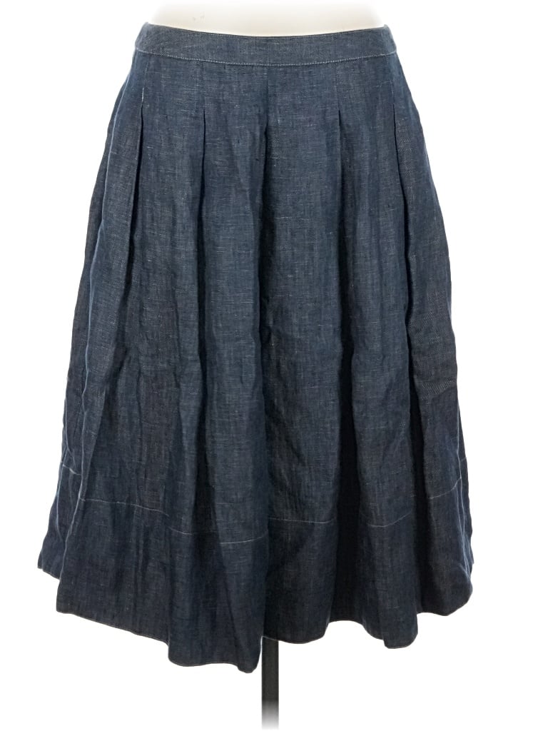 Pre-owned Talbots Denim Skirt In Blue