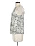 Allison Joy 100% Polyester Silver Sleeveless Blouse Size S - photo 5
