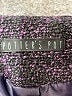 Potter's Pot 100% Polyester Tweed Black Jacket Size S (estimated) - photo 6