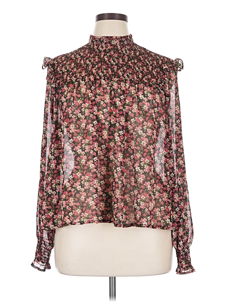 Pre-owned Primark Long Sleeve Blouse In Pink