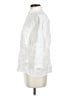 Max Studio White 3/4 Sleeve Button-Down Shirt Size S - photo 5