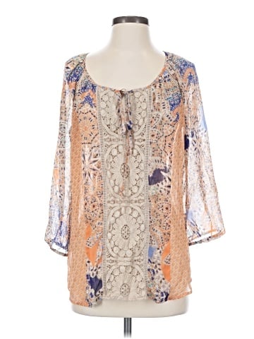 Meadow Rue 3/4 Sleeve Blouse (view 1)