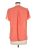 Daniel Rainn 100% Polyester Orange Short Sleeve Blouse Size M - photo 2
