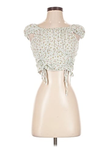 Romwe Short Sleeve Blouse (view 1)