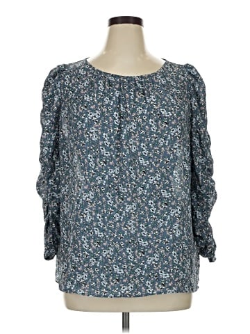Max Studio 3/4 Sleeve Blouse (view 1)