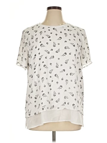 Hilary Radley Short Sleeve Blouse (view 1)