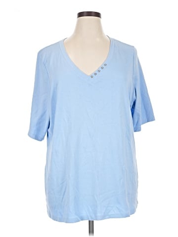 Karen Scott Short Sleeve Top (view 1)