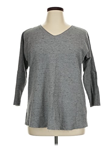 Natural Reflections 3/4 Sleeve Top (view 1)