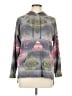 Chaps Print Gray Pullover Hoodie Size L - photo 1