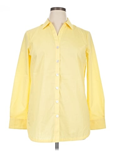 Foxcroft Long Sleeve Button-Down Shirt (view 1)