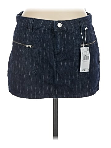 MNG Denim Skirt (view 1)