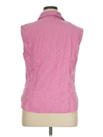 White Stag Sleeveless Button-Down Shirt (view 2)