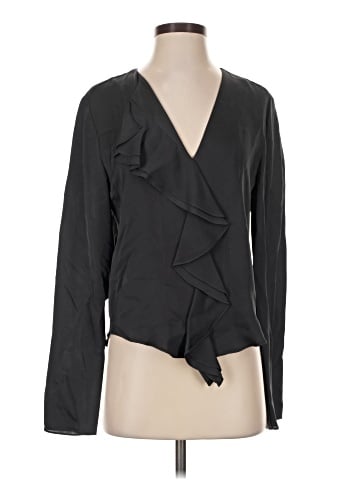 Theory Long Sleeve Blouse (view 1)