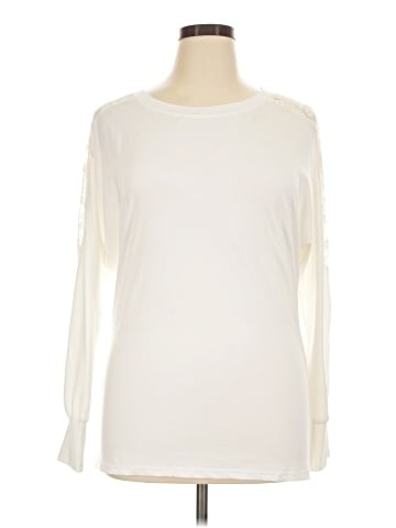 Allegra K Long Sleeve Top (view 1)