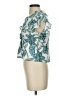 Ann Taylor LOFT 100% Polyester Teal Sleeveless Blouse Size XS - photo 5