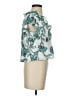 Ann Taylor LOFT 100% Polyester Teal Sleeveless Blouse Size XS - photo 4