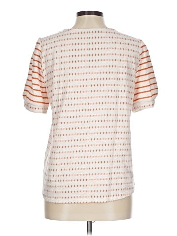 Pink Clover Short Sleeve Blouse (view 2)
