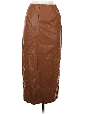 Sans Souci Faux Leather Skirt (view 2)