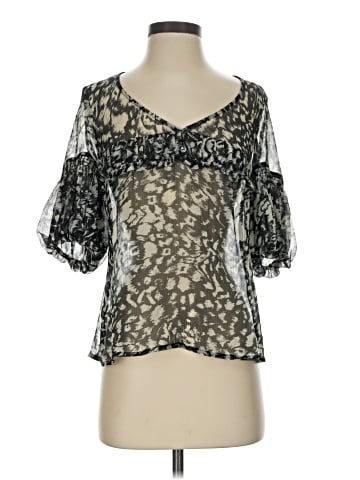 Ann Taylor LOFT 3/4 Sleeve T-Shirt (view 1)