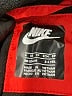 Nike Color Block Red Windbreaker Size 4 - photo 3