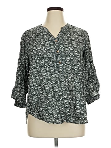 Rebecca Malone 3/4 Sleeve Blouse (view 1)