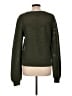 Gap 100% Cotton Solid Green Pullover Sweater Size L (tall) - photo 2