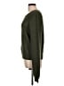 Gap 100% Cotton Solid Green Pullover Sweater Size L (tall) - photo 5