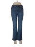 Truth + Theory Chevron-herringbone Blue Jeans Size 12 (petite) - photo 1