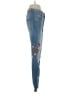 Express Hearts Blue Jeans Size 4 - photo 4
