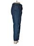 L.L.Bean Chevron-herringbone Blue Jeans Size 12 (petite) - photo 4