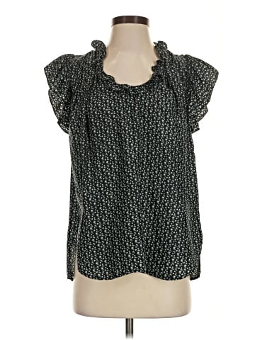 Étoile Isabel Marant Short Sleeve Silk Top (view 1)