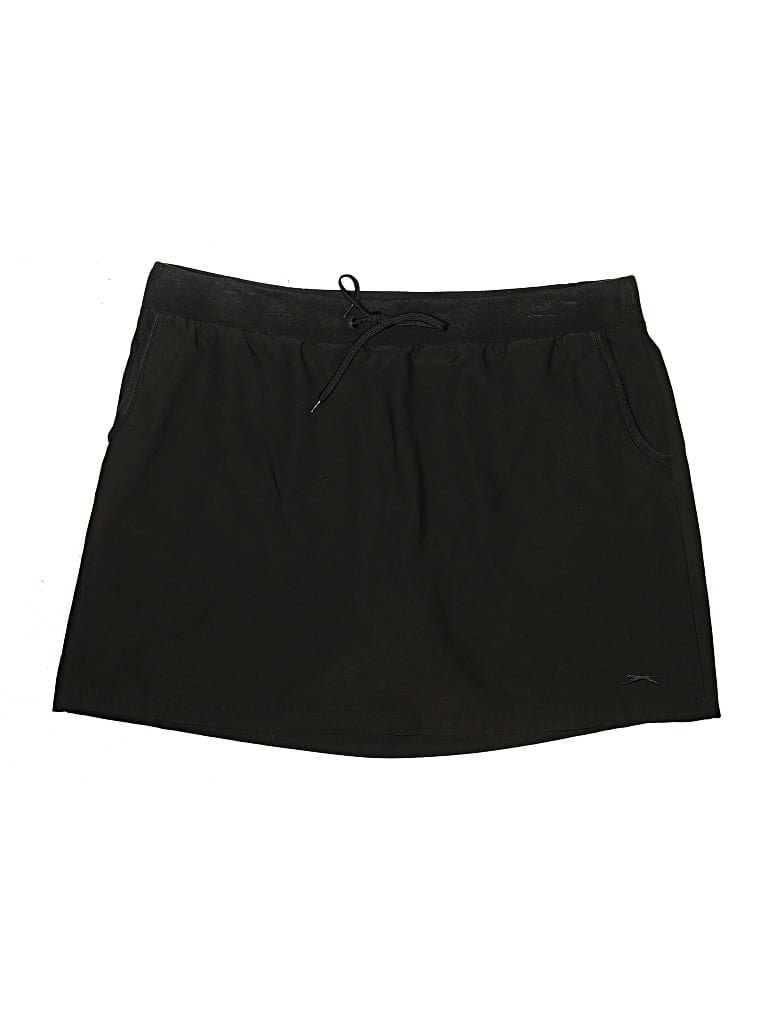 Pre-owned Slazenger Active Skort In Black