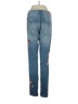 Express Floral Blue Jeans Size 4 - photo 2