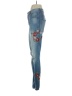 Express Floral Blue Jeans Size 4 - photo 5