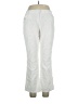 Talbots Chevron-herringbone Ivory Casual Pants Size 14 Petite - photo 1