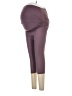 Blanqi Purple Active Pants Size Lg Maternity - photo 1