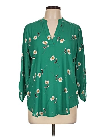 Lush 3/4 Sleeve Blouse (view 1)