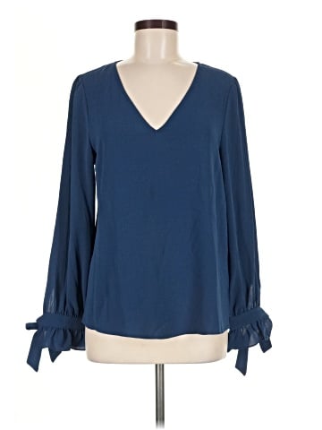 CeCe Long Sleeve Blouse (view 1)
