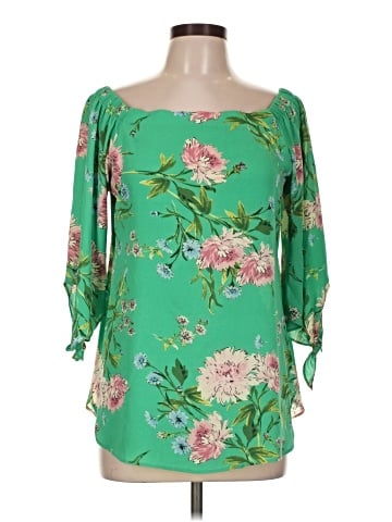 Status by Chenault 3/4 Sleeve Blouse (view 1)