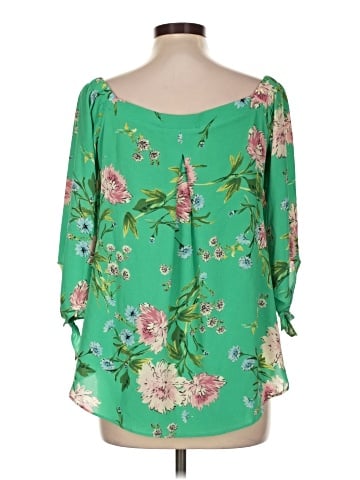 Status by Chenault 3/4 Sleeve Blouse (view 2)