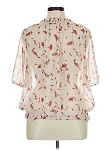 a.n.a. A New Approach Short Sleeve Blouse (view 2)