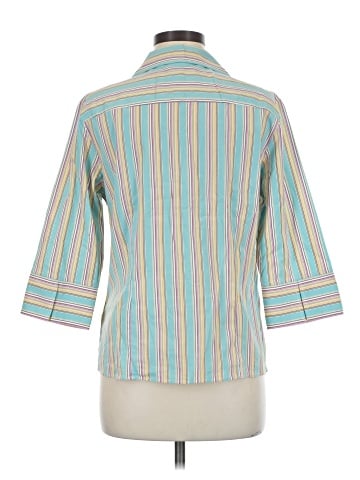 Pendleton 3/4 Sleeve Button-Down Shirt (view 2)
