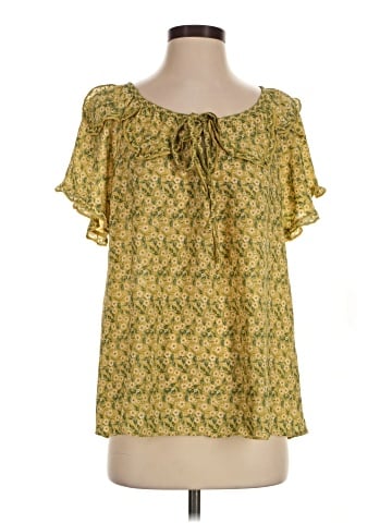 Max Studio Short Sleeve Blouse (view 1)