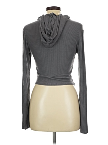 Romwe Zip Up Hoodie (view 2)