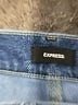 Express Chevron-herringbone Blue Jeans Size 4 - photo 7