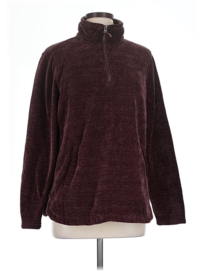 Pre-owned 32 Degrees Pullover Sweater In Burgundy