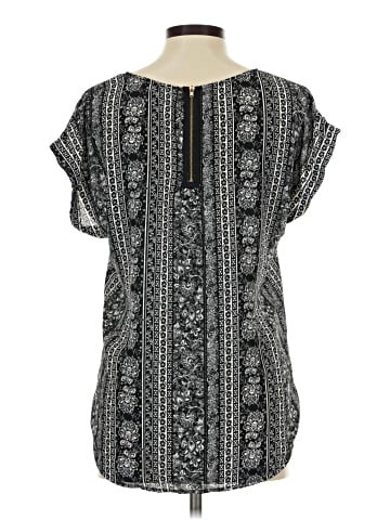 Pink Republic Short Sleeve Blouse (view 2)