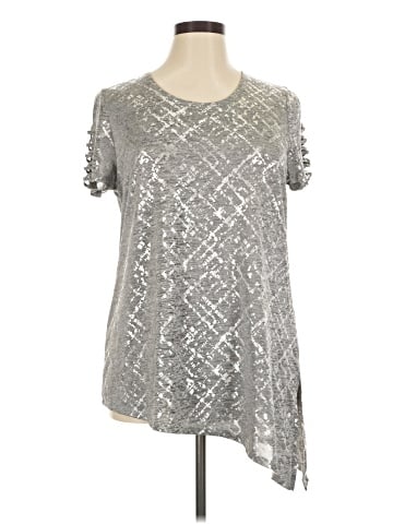 JM Collection Short Sleeve Top (view 1)